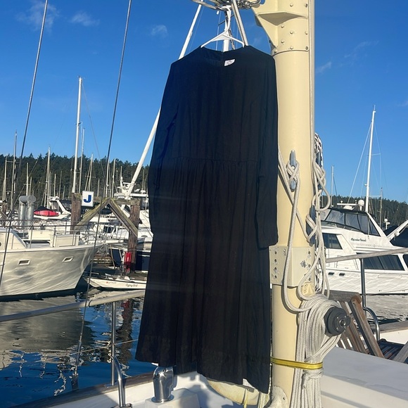 Son de Flor linen dress - black - Picture 2 of 7